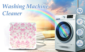 Washing machine tablets in lavender scent for cleaning