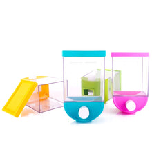 Assorted color wall mounted food storage box, 1100 ml.