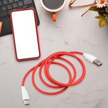 Unique Type C Dash Charging USB Data Cable | Fast Charging Cable | Data Transfer Cable For All C Type Mobile Use