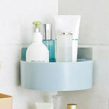 Mounted shelf for bathroom essentials