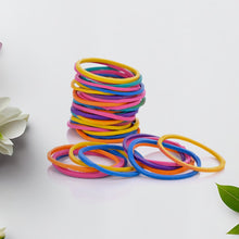 Strong elastic bands for various uses, multicolor assortment