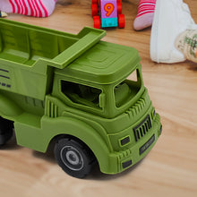 Friction Powered Dumper Toy Truck For Kids | With Opening Container Feature | Strong & Durable Plastic Material | Indoor & Outdoor Play Birthday Gift for Baby Boys & Girls (1 Pc)