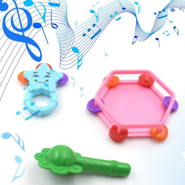 Khanjari musical toy for babies, designed for playful sound creation.