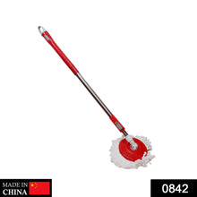 Stainless steel mop with rotating head