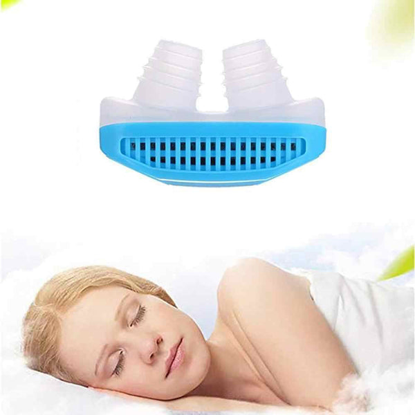 Anti-snoring nose clip and air purifier for better sleep