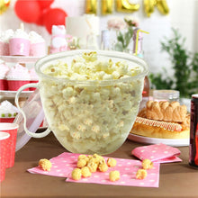 EZ plastic popcorn maker in vibrant colors for making popcorn