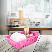 Small plastic basket for kitchen or dining use