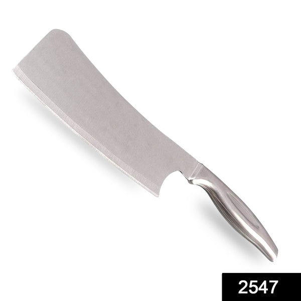 stainless steel knife with heavy-duty blade