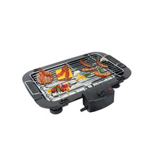 Electric grill, detailed view.