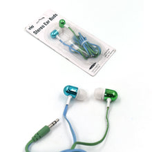 Colorful earphones with various shapes