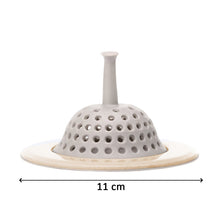 Silicone strainer for kitchen sink, flexible design