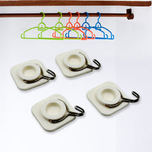 Multipurpose Strong Hook Self-Adhesive hooks for wall Heavy Plastic Hook, Sticky Hook Household For Home, Decorative Hooks, Bathroom & All Type Wall Use Hook, Suitable for Bathroom, Kitchen, Office (4 Pc Set)