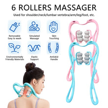 Neck & Shoulder Massager: Portable Relief for Back, Waist & More (1 Pc)