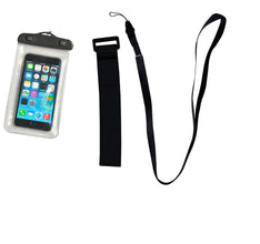 Waterproof phone cover with belt, for underwater use