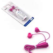 Varied design earphones in multiple colors