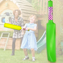 Plastic cricket bat and ball for children