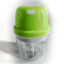 Portable electric vegetable chopper