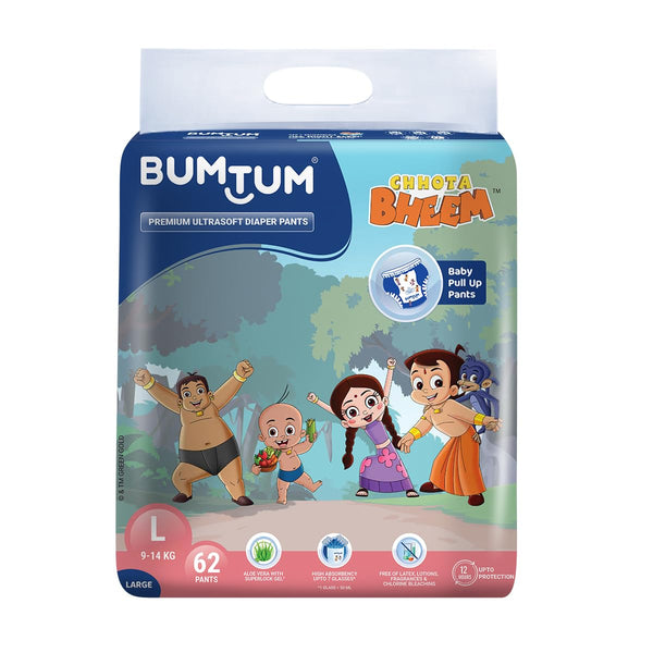 Bumtum Premium Ultrasoft Diaper Pants Large 62 Pants