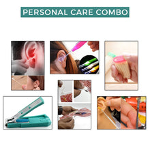 Combo of personal care products in a printed zip pouch