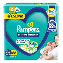 Pampers All round Protection Pants, New Born, Extra Small 86 Pants