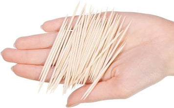 Boxed wooden toothpicks for personal hygiene